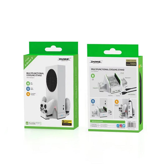 DOBE Multifunctional Cooling Stand for Xbox Series S – Cooling Fan & Charging Stand