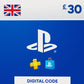 PSN Gift Cards - UK